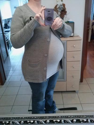 Bild zu So, 39 SSW und mein erstes Bauchbild.... - Forum für November - Mamis