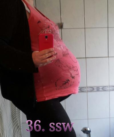 Bild zu Bauchbild 36 ssw - Forum für November - Mamis