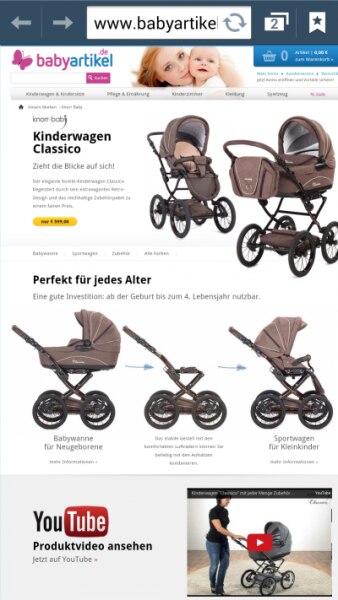 Bild zu Unser Kinderwagen ♡ - Forum für November - Mamis