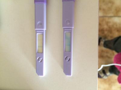 Bild zu Jetzt schreib ich auch mal von meinem Test :D - Forum für November - Mamis