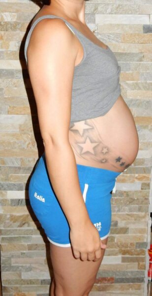 Bild zu zeigt mir eure babybäuche - Forum für November - Mamis