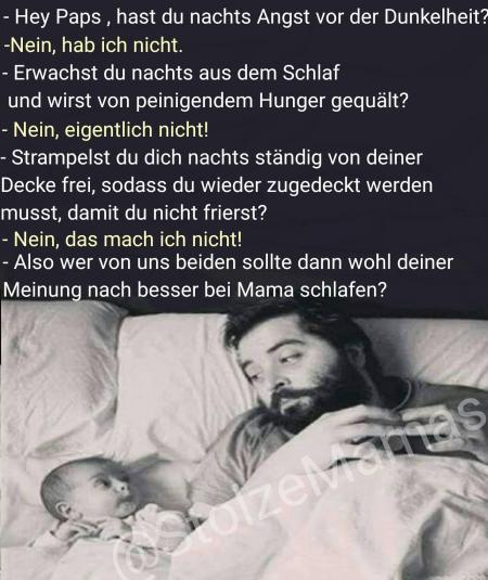 Bild zu Papa weg - Baby her! 😂 - Forum für November - Mamis