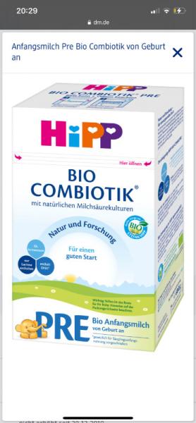 Bild zu Hipp pre/ Zu viel Flüssigkeit im Bauch? - Forum für November - Mamis