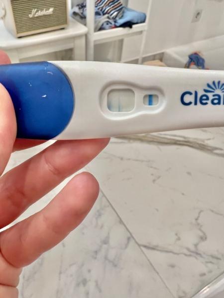 Bild zu halber positiver Test - Forum für November - Mamis