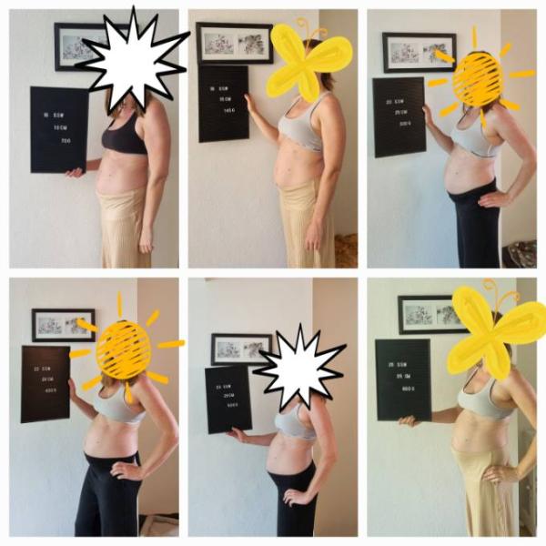 Bild zu Collagen vom Bauch - Forum für November - Mamis