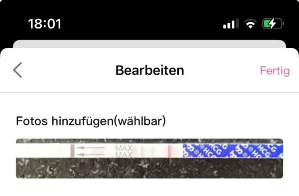 Bild zu Leicht positiver Test vor Nmt und jetzt schmerzen im Unterleib - Forum für November - Mamis