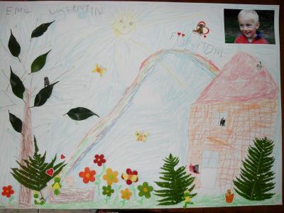 Bild zu Mein Sohn war heute kreativ... - Forum für Dezember - Mamis