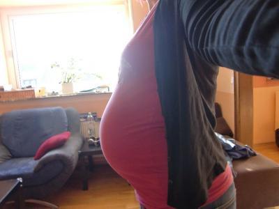 Bild zu Nicht mehr lange...und neues Bauchbild! - Forum für Dezember - Mamis