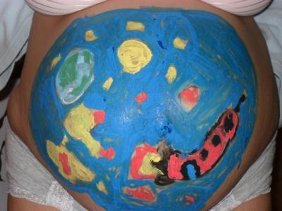 Bild zu Bauchbilder 30. SSW im wahrsten Sinne ;o) - Forum für Dezember - Mamis