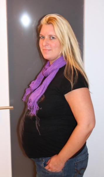 Bild zu Mein letztes Bauchbild vor dem KS - Forum für Dezember - Mamis