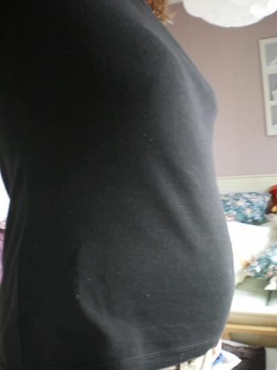 Bild zu heute 14 SSW + Bauchbild - Forum für Dezember - Mamis