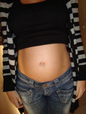 Bild zu Wie versprochen - ein Bauchibild :-) - Forum für Dezember - Mamis