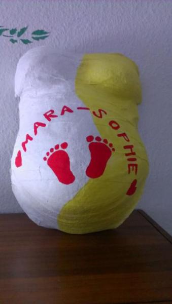 Bild zu mein Gipsabdruck :-) - Forum für Dezember - Mamis