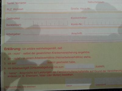 Bild zu Bescheinigung über den mutmaßlichen Tag der Entbindung - Forum für Dezember - Mamis