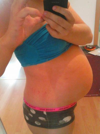Bild zu Hallo 30. SSW + Bauchbild - Forum für Dezember - Mamis