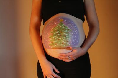 Bild zu Bauchmalerei - Forum für Dezember - Mamis