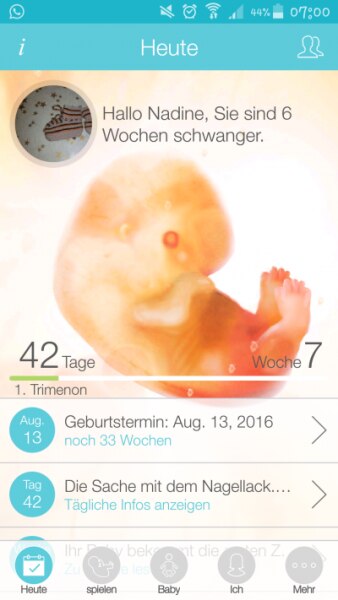 Bild zu Willkommen 7 ssw 💟 - Forum für Dezember - Mamis