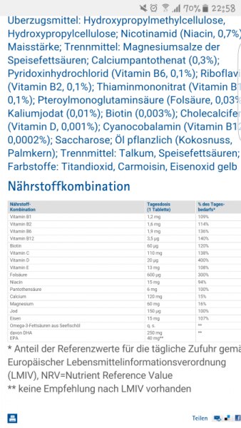 Bild zu Welche tabletten folsäure und co - Forum für Dezember - Mamis