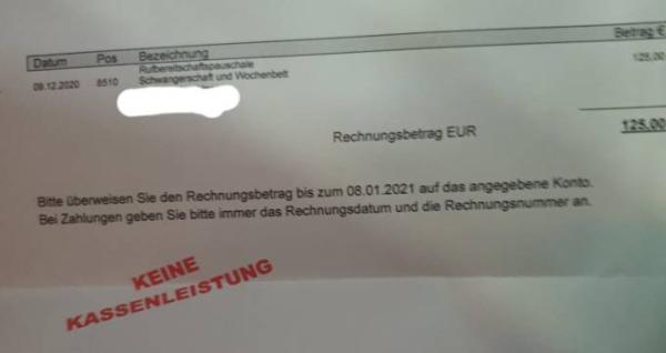 Bild zu Hebamme -Rechnung - Forum für Dezember - Mamis