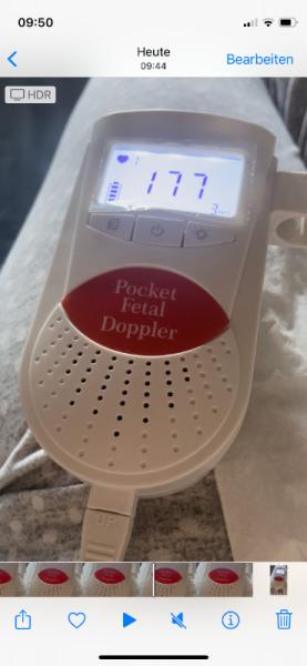 Bild zu Fetal Doppler - Herzschlag gefunden đź’• - Forum fĂĽr Dezember - Mamis
