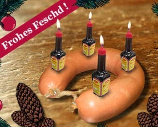 Bild zu Saarlännischer Adventskranz.. schaut mal ;-) - Baby Forum - Allgemeine Themen