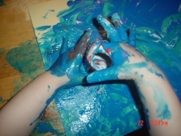 Bild zu "The blue man group" bei Frau K. aus S. :-) - Baby Forum - Allgemeine Themen