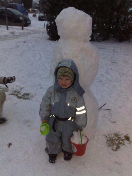 Bild zu sooo, schneemann ist endlich fertig. - Baby Forum - Allgemeine Themen