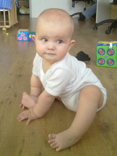 Bild zu guckt mal was meiner heute gemacht hat - Baby Forum - Allgemeine Themen