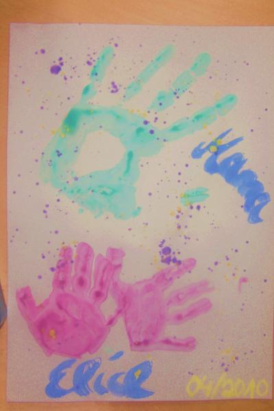 Bild zu mein Kühlschrank schmückt ein neues Bild.... - Baby Forum - Allgemeine Themen
