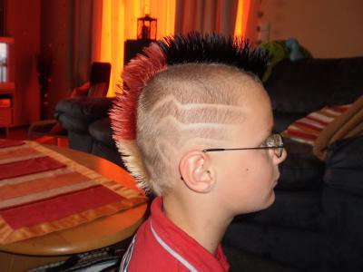 Bild zu so hier die bilder von der deutschlandfrisur.... - Baby Forum - Allgemeine Themen