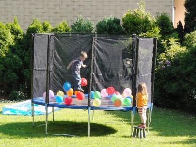 Bild zu tolle idee für alle mit trampolin - Baby Forum - Allgemeine Themen
