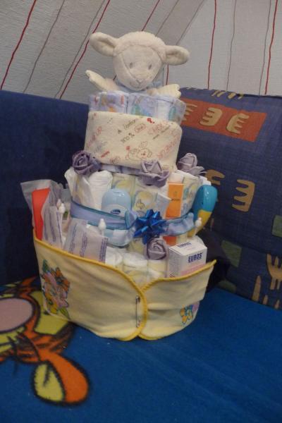 Bild zu Bitte um Meinung/Verbesserungsvorschläge Windeltorte - Baby Forum - Allgemeine Themen