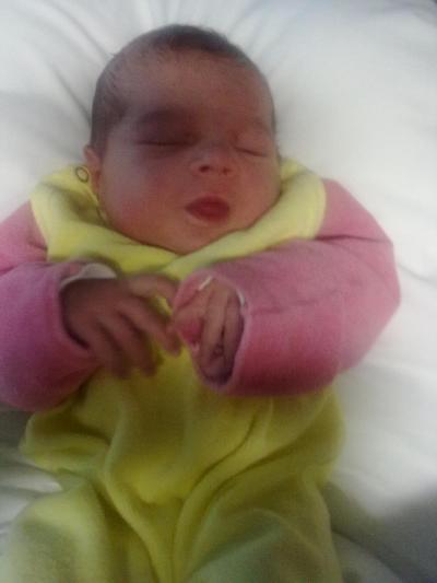 Bild zu Noch ein Bild von meiner kleinen, frechen Maus - Baby Forum - Allgemeine Themen