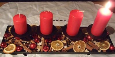 Bild zu unser adventskranz und das kinderzimmer deko - Baby Forum - Allgemeine Themen