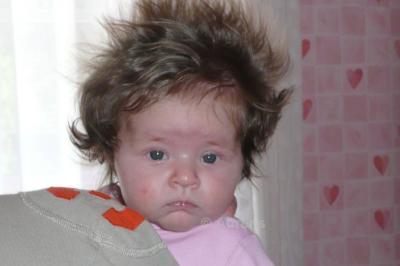 Bild zu guckt meine hatte oh so viele Haare - Baby Forum - Allgemeine Themen
