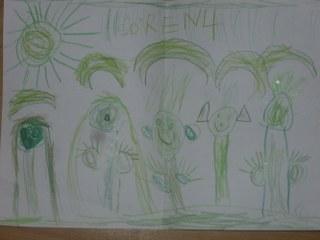Bild zu Mein Sohn hat gemalt :) kann man erkennen was es ist? - Baby Forum - Allgemeine Themen