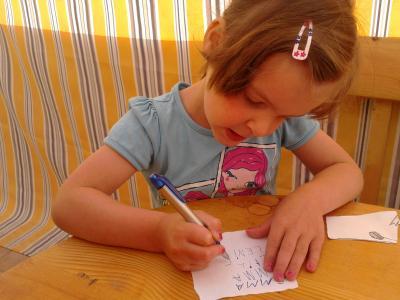 Bild zu erste schreibversuche :) - Baby Forum - Allgemeine Themen