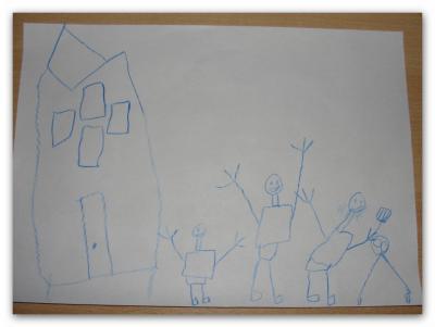 Bild zu hihi... räume gerade gemalte Bilder von meinem Sohn zusammen... - Baby Forum - Allgemeine Themen