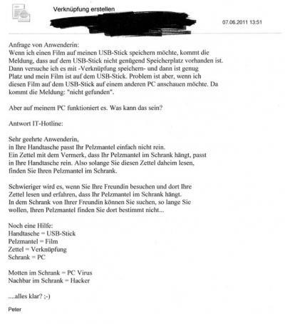 Bild zu kann man das lesen?(ist witzig :-) - Baby Forum - Allgemeine Themen