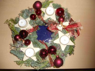 Bild zu Und ich möchte meinen Adventskranz auch mal zeigen ;-) - Baby Forum - Allgemeine Themen