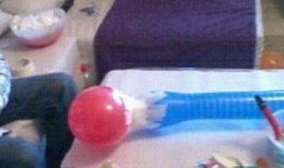 Bild zu fertig ist mein pappmaschee schmetterling - Baby Forum - Allgemeine Themen