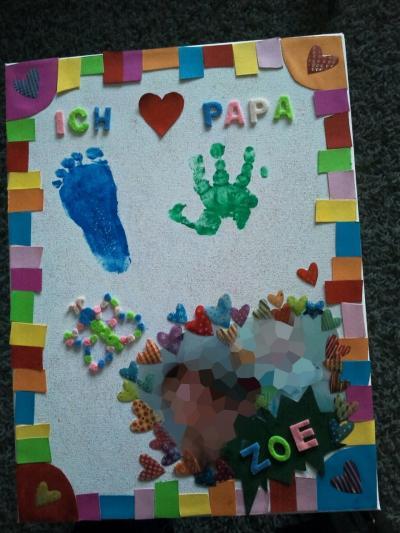 Bild zu Das hat mein Schatz heute zum Vatertag bekommen - Baby Forum - Allgemeine Themen