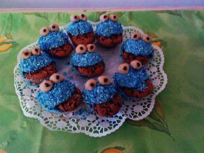 Bild zu krümelmonstermuffins sind fertig - Baby Forum - Allgemeine Themen