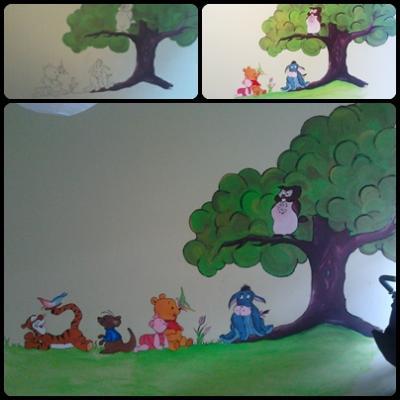 Bild zu Zoe`s kinderzimmerwand wird langsam fertig und ich hab eine frage - Baby Forum - Allgemeine Themen