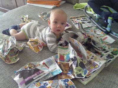 Bild zu und sohnemann is im shoppingwahn ... - Baby Forum - Allgemeine Themen