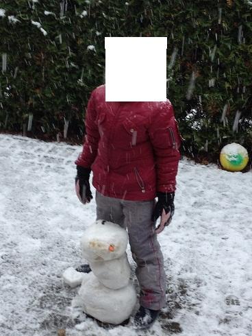 Bild zu der erste Schneemann ist fast fertig - Baby Forum - Allgemeine Themen