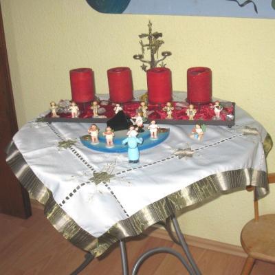 Bild zu meine erste Weihnachts(Advents -)deko für dieses Jahr - Baby Forum - Allgemeine Themen