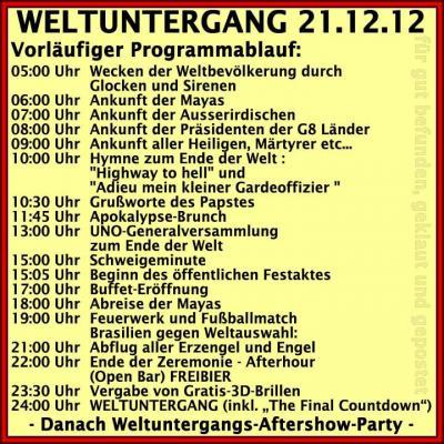 Bild zu Programmablauf für morgen - damit ihr nichts verpasst! - Baby Forum - Allgemeine Themen
