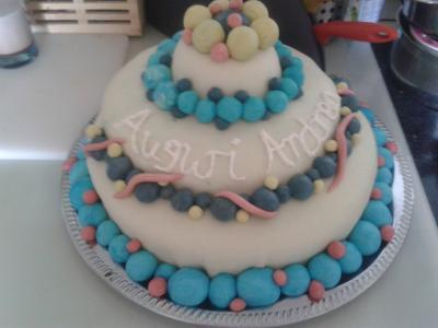 Bild zu meine erste fondant torte ist fertig - Baby Forum - Allgemeine Themen