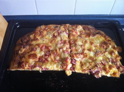 Bild zu Ich habe heute "Schüttelpizza" gemacht..... - Baby Forum - Allgemeine Themen